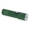 Rechargeable COB light torch Dark green