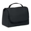 Cosmetic hanging bag in PU black | No Branding | not available | not available