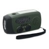 Portable radio with LED torch Dark green | No Branding | not available | not available | not available