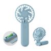 Portable foldable fan heaven blue | No Branding | not available | not available | not available