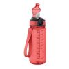 Sports bottle 700ml transparent/red | No Branding | not available | not available | not available