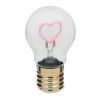 LED decorative bulb neon fuchsia