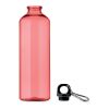RPET bottle 750ml transparent/red | No Branding | not available | not available