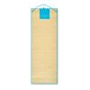 Natural straw beach mat turquoise | No Branding | not available | not available | not available