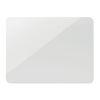 Rectangular magnet in PVC white | No Branding | not available | not available