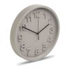 Wall clock in PP grey