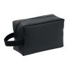 Toiletry bag in 600D RPET black | No Branding | not available | not available | not available