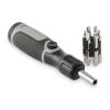 Multi bit bendable screwdriver grey | No Branding | not available | not available | not available