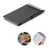 Water repellent notepad black | No Branding | not available | not available | not available