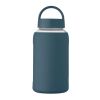 High borosilicate glass bottle navy blue | No Branding | not available | not available