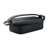PP lunch box 800ml black | No Branding | not available | not available | not available