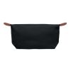 Cosmetic bag in 600D RPET black | No Branding | not available | not available | not available