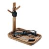 Acacia wood key tray holder wood