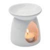 Vanilla aroma burner set white