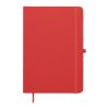 A5 recycled PU notebook red