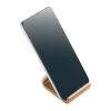 Walnut wood phone stand wood