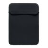 Neoprene laptop pouch 15" black