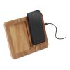 Acacia frame & charger 15W wood