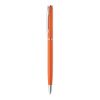 Recycled aluminium ball pen orange