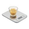 Digital kitchen scale 5kg silver