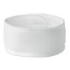 Adjustable microfibre hairband white