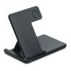 Foldable 3-in-1 charger 15W black
