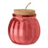 Vanilla plant based wax candle red