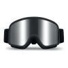 Ski goggles UV400 shiny silver