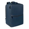 RPET backpack w/vacuum bag 18L navy blue