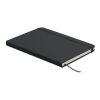 A5 recycled PU notebook set black