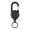 Retractable badge holder black