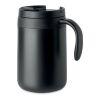 Double wall mug coffee filter black
