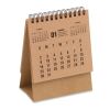 4-year desktop calendar beige