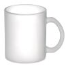 Glass sublimation mug 300ml transparent/white | No Branding | not available | not available