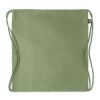 Hemp drawstring bag 200 gr/m² green | No Branding | not available | not available | not available