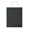 Medium Gift paper bag  90 gr/m² black | No Branding | not available | not available | not available