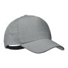 Hemp baseball cap 370 gr/m² grey | No Branding | not available | not available | not available