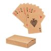 Recycled paper playing cards beige | No Branding | not available | not available | not available
