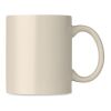 Coloured ceramic mug 300ml beige | No Branding | not available | not available