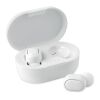Recycled ABS TWS earbuds white | No Branding | not available | not available | not available