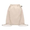 Organic cotton drawstring bag beige | No Branding | not available | not available | not available