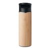 Double wall bamboo flask 450ml wood | No Branding | not available | not available | not available