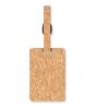 Cork luggage tag and strap beige | No Branding | not available | not available