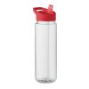 Sports RPET bottle with flip lid 650ml red | No Branding | not available | not available | not available