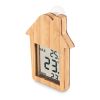 House-shaped bamboo weather station wood | No Branding | not available | not available | not available