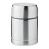 Double wall  jar 800ml matt silver | No Branding | not available | not available | not available