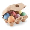 6 chalk eggs in box beige | No Branding | not available | not available | not available