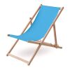Beach chair in wood turquoise | No Branding | not available | not available | not available