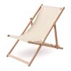 Beach chair in wood beige | No Branding | not available | not available | not available