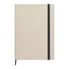 A5 grass notebook with elastic strap beige | No Branding | not available | not available | not available